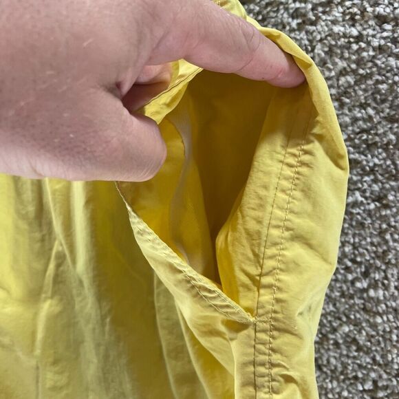 Vintage Polo Ralph Lauren Swim Trunks Men 2XL XXL Yellow Pockets Swimwear Shorts - Picture 3 of 12